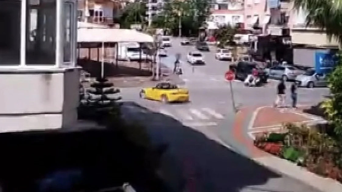 Antalya'da drift atan araç sürücüsüne 33 bin TL ceza kesildi