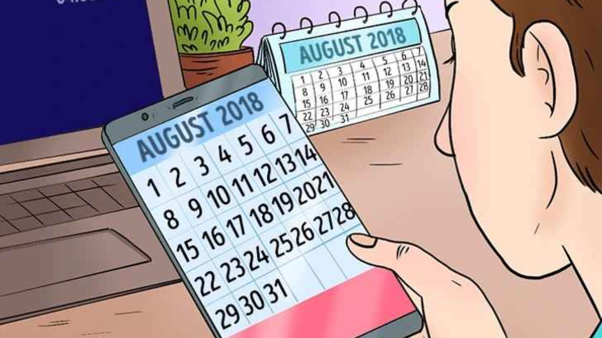 Yüksek dikkat testi: Takvimde bir hata var ancak sadece detaycılar görebilir