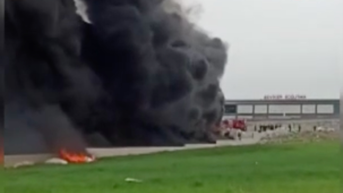 Ankara'da sanayi bölgesinde yangın paniği: Dumanlar gökyüzünü kapladı