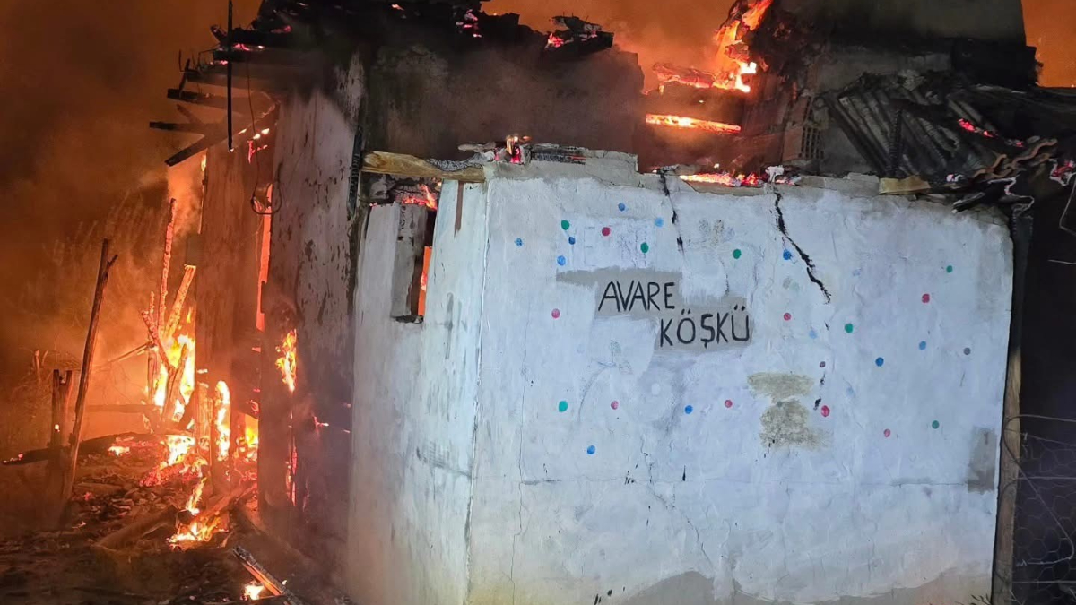 Tokat’ta köyde çıkan yangında 3 ev küle döndü