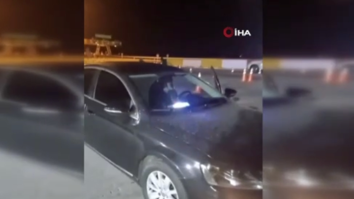 Aydın’da usulsüz çakar kullanan sürücü jandarmaya yakalandı