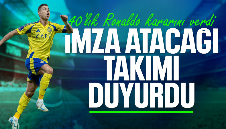 Cristiano Ronaldo yeni sezonda formasını giyeceği takımı duyurdu