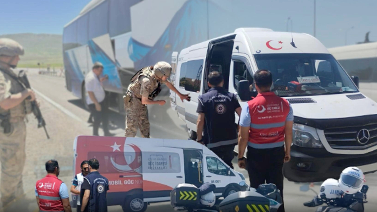 Yurt genelinde 15 göçmen kaçakçılığı organizatörü ve 446 düzensiz göçmen yakalandı