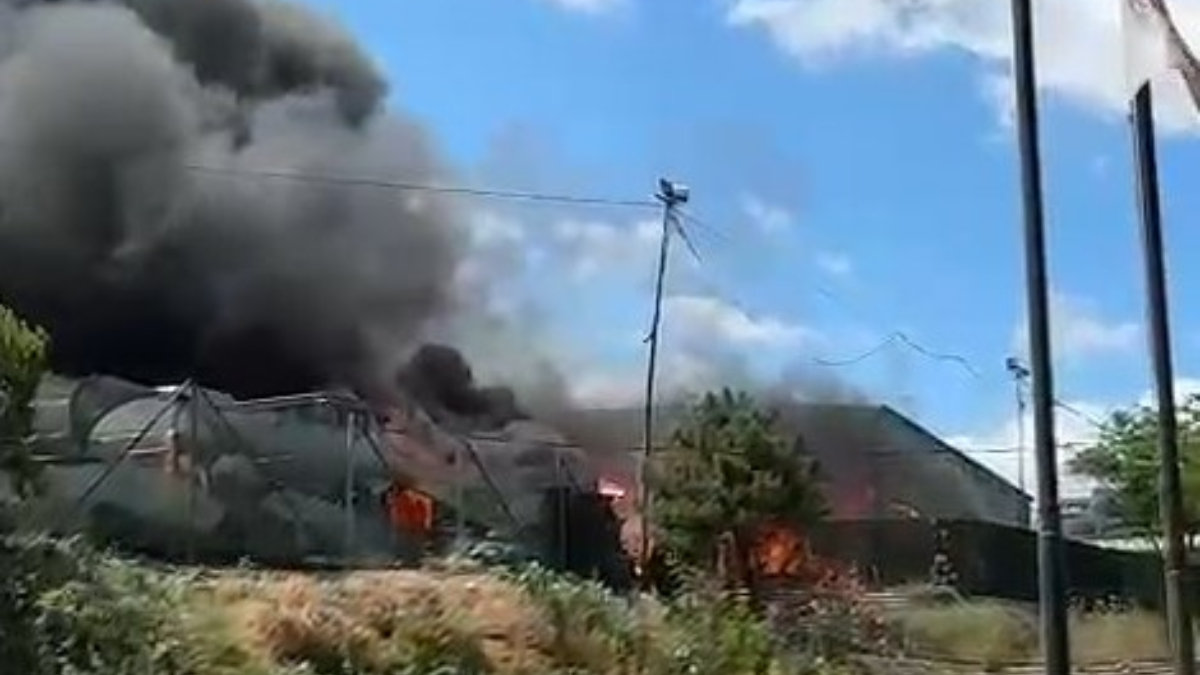 Gaziosmanpaşa’da geri dönüşüm tesisinde yangın