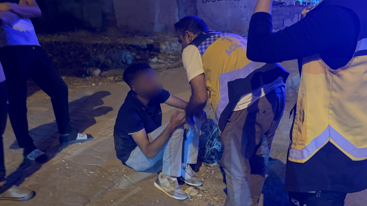 Adıyaman’da madde etkisindeki genç tedirginliğe neden oldu