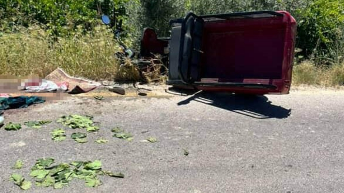 Manisa’da bağdan dönen kadınlar kaza yaptı: 1 ölü Manisa’da bağdan dönen kadınlar kaza yaptı: 1 ölü