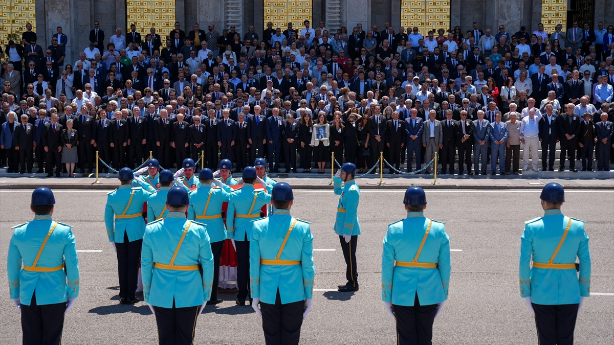 Altan Öymen için Meclis’te cenaze töreni düzenlendi