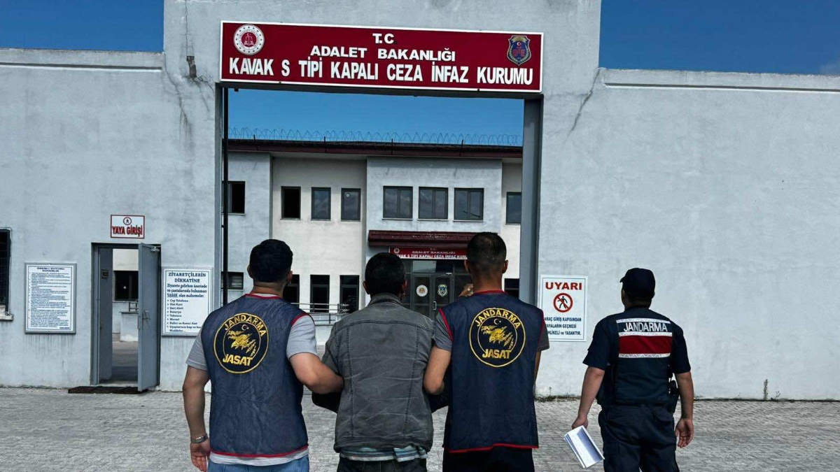Samsun’da 15 yıl hapis cezası bulunan şahıs yakalandı