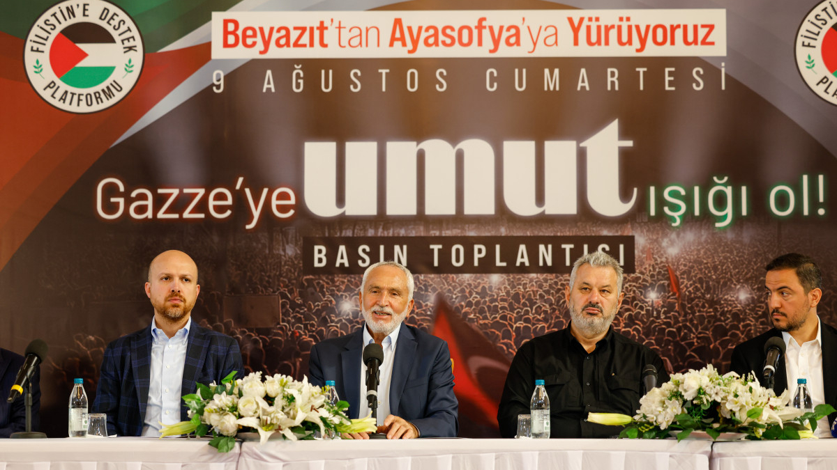İstanbul’da Gazze’ye destek için yürüyüş düzenlenecek
