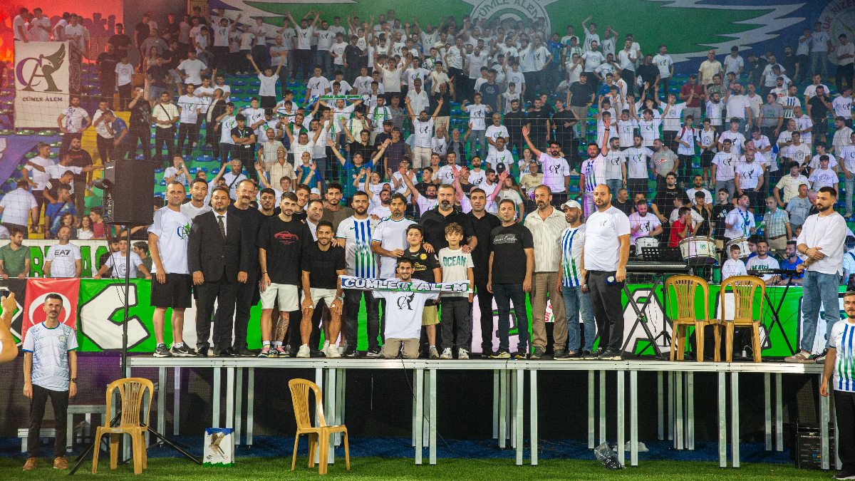 Rizespor taraftarıyla buluştu