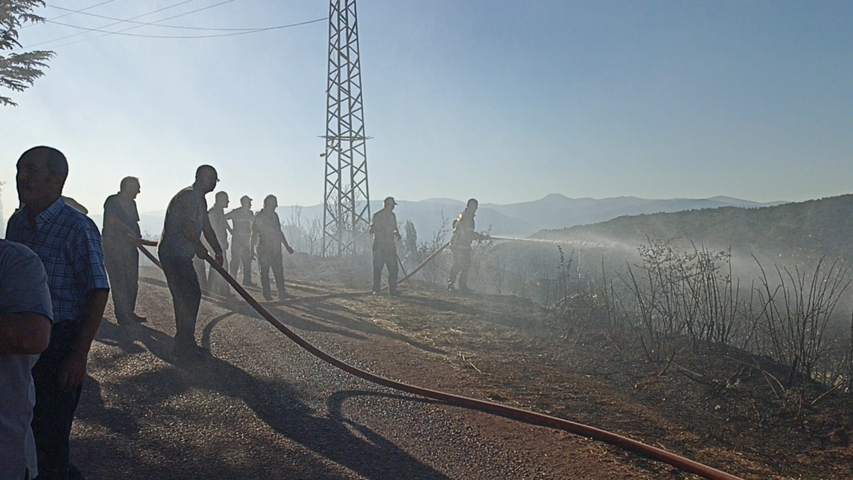 Kastamonu'da yangın paniği