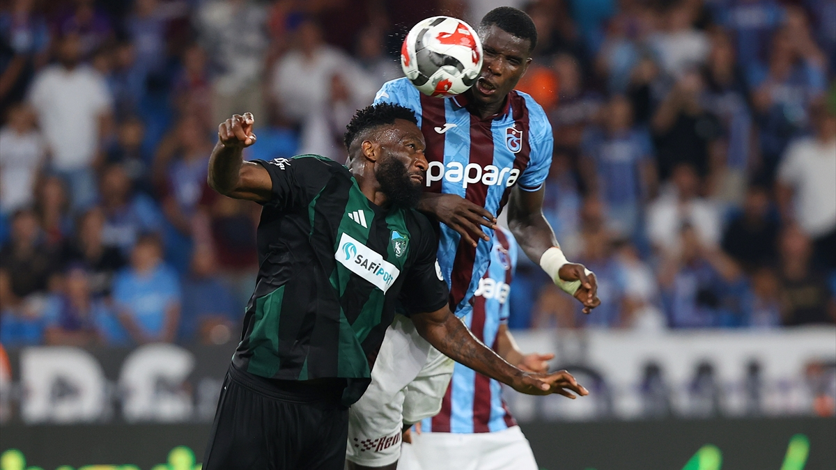Trabzonspor evinde Kocaelispor'u yendi