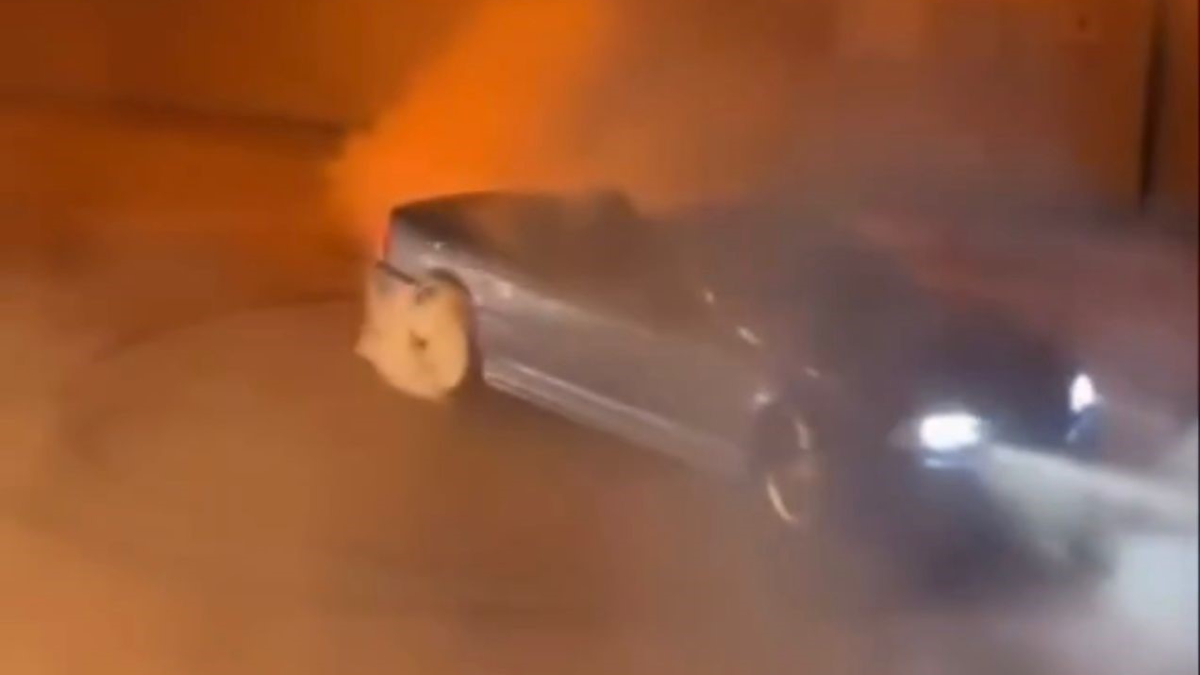 İstanbul'da drift atan sürücüye 57 bin lira ceza