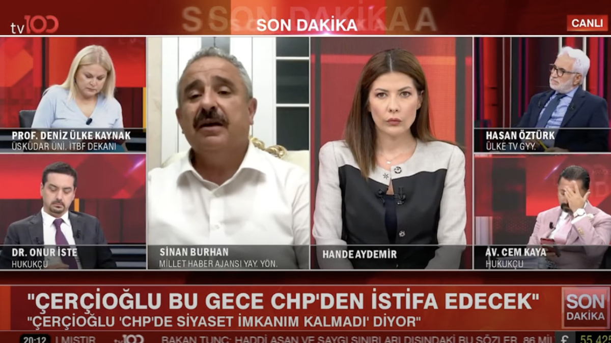 Özlem Çerçioğlu’nun AK Parti’ye geçişinin perde arkası: tv100 yayınında anlattılar