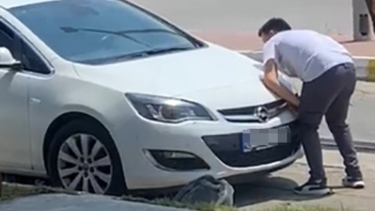 Adana'da madde bağımlısının içler acısı durumu kamerada