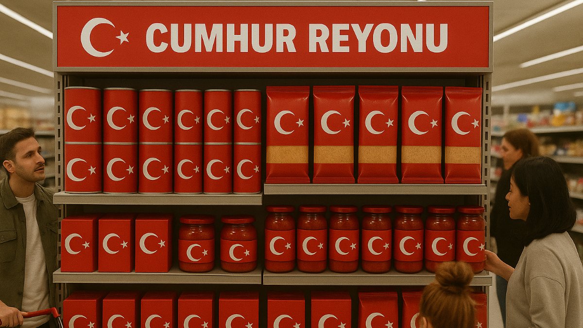 Marketlere "Cumhur Reyonu" iddiası: DMM'den açıklama geldi