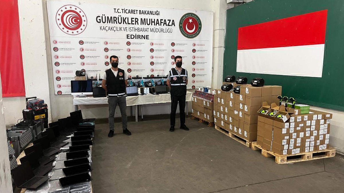Edirne'de sınır kapılarında milyonluk kaçakçılık operasyonu: 3 gözaltı