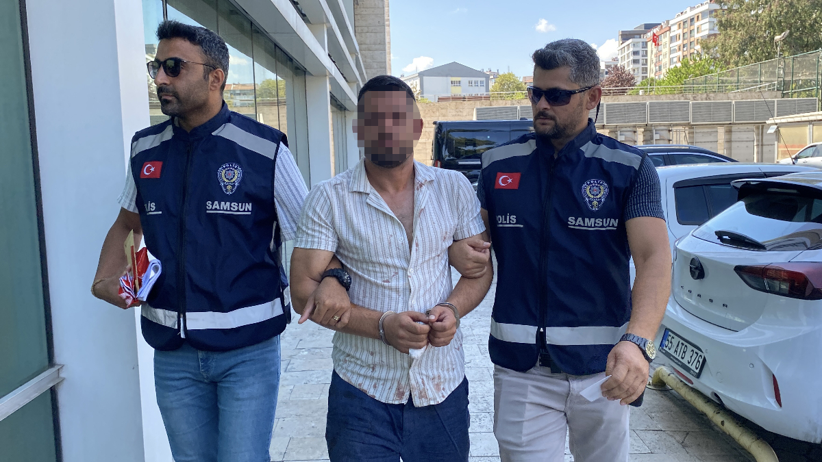 Samsun'da birbirini yaralayıp darbettiler: O sevgililer gözaltında