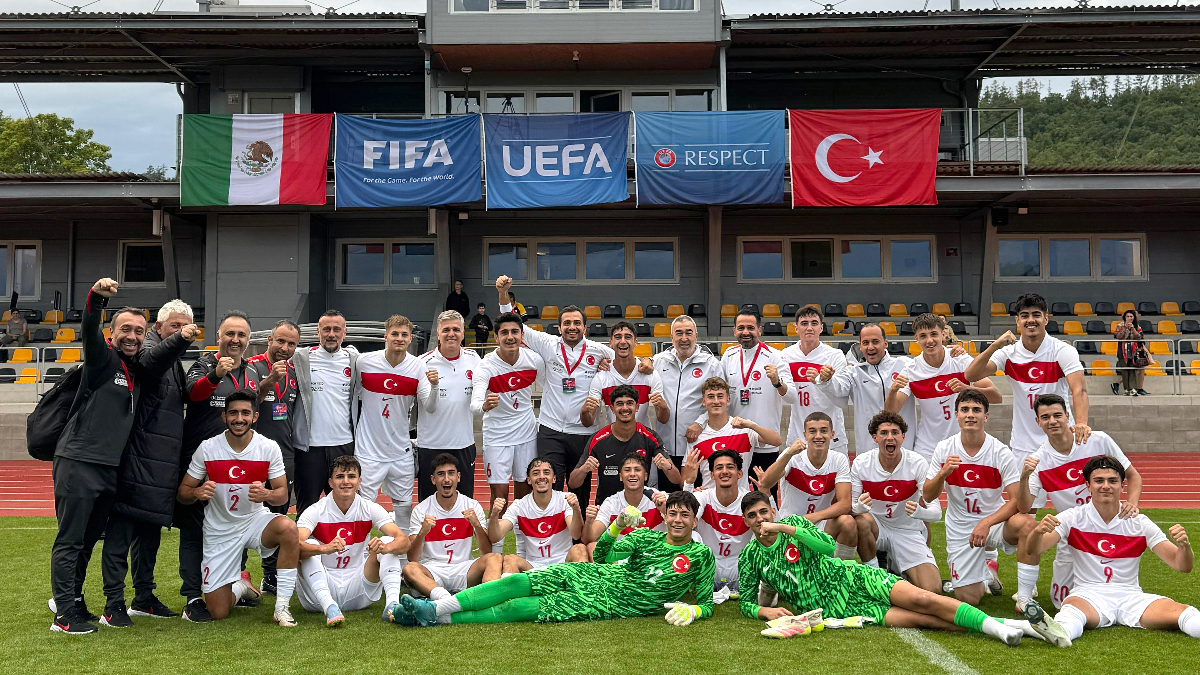 18 Yaş Altı Milli Futbol Takımı, Meksika'yı mağlup etti