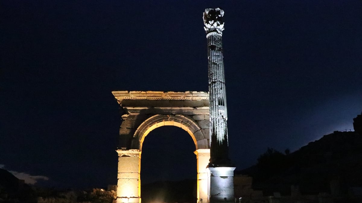 Burdur'da Sagalassos Antik Kenti'nde gece müzeciliği başlayacak