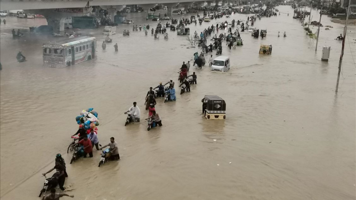 Pakistan’da sel felaketi: 5 milyon kişi etkilendi