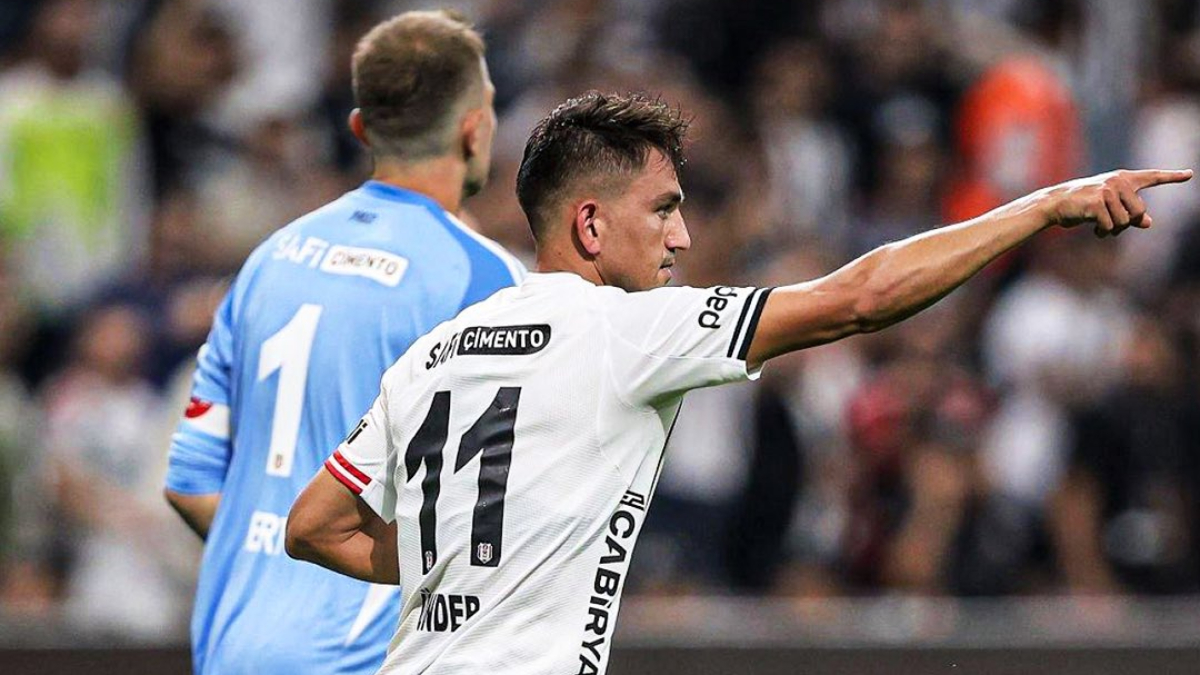 Cengiz Ünder, Beşiktaş'a galibiyeti getirdi: Sergen Yalçın'ın sözleri hatırlandı