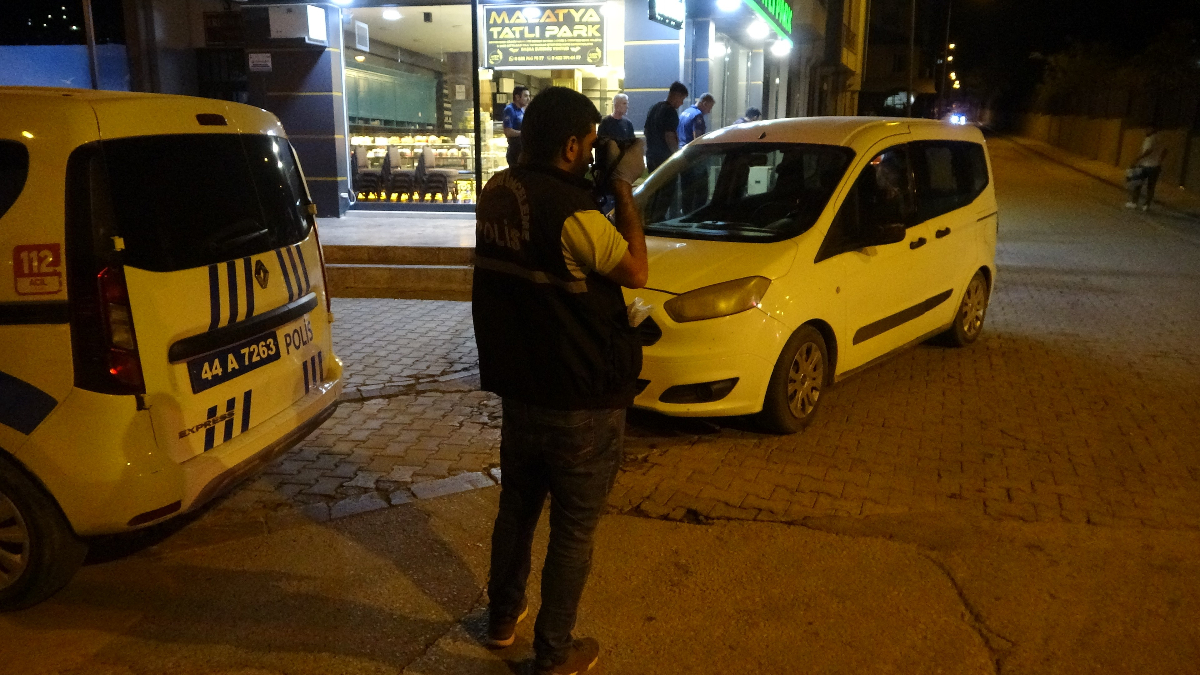 Malatya'da silahlı kavgada bacağından vuruldu