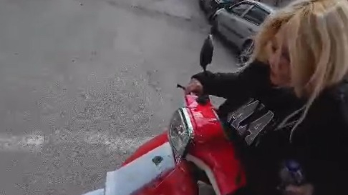 Bursa'da kaza yapan motosikletli "önüme yaprak düştü" dedi