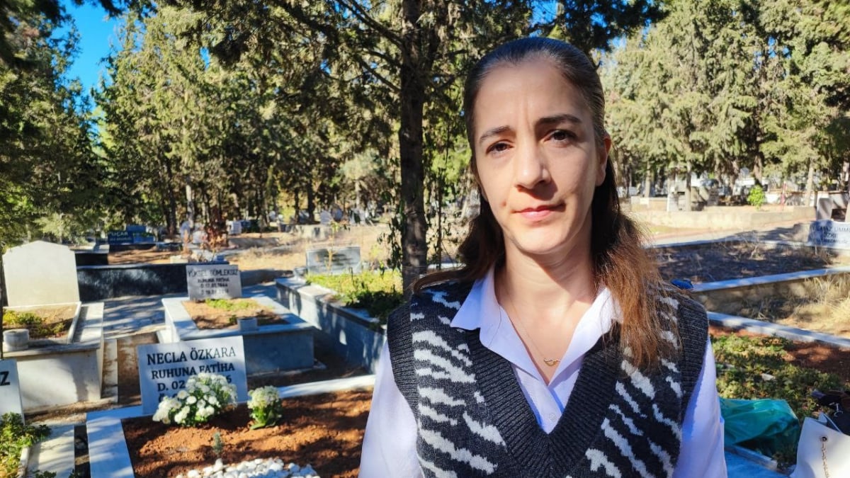 Adana'da müteahhit ceza aldı, anne-babasının mezarına koştu