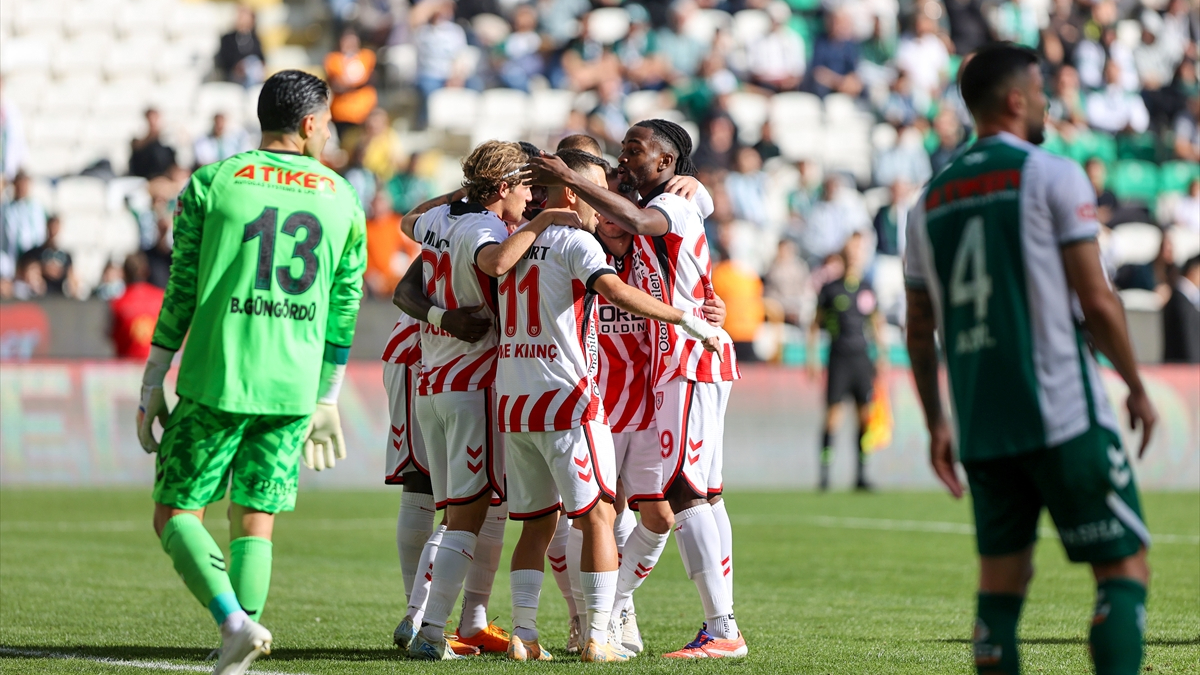 Samsunspor, Konyaspor'a 3 attı