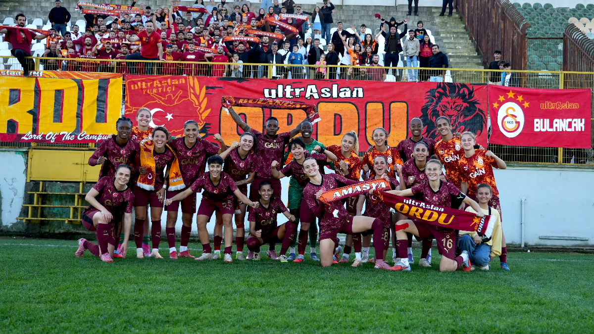 Galatasaray'a Ünye Kadın SK karşısında tek gol yetti