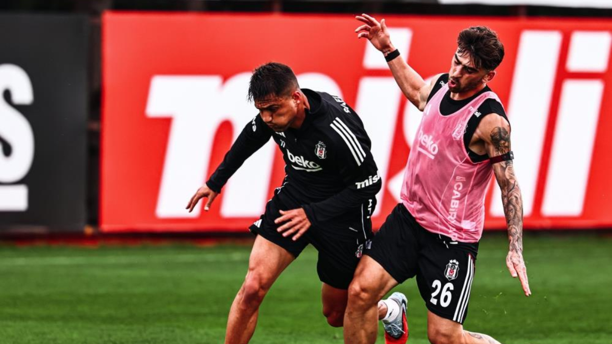 Beşiktaş 3 futbolcusundan eksik çalıştı