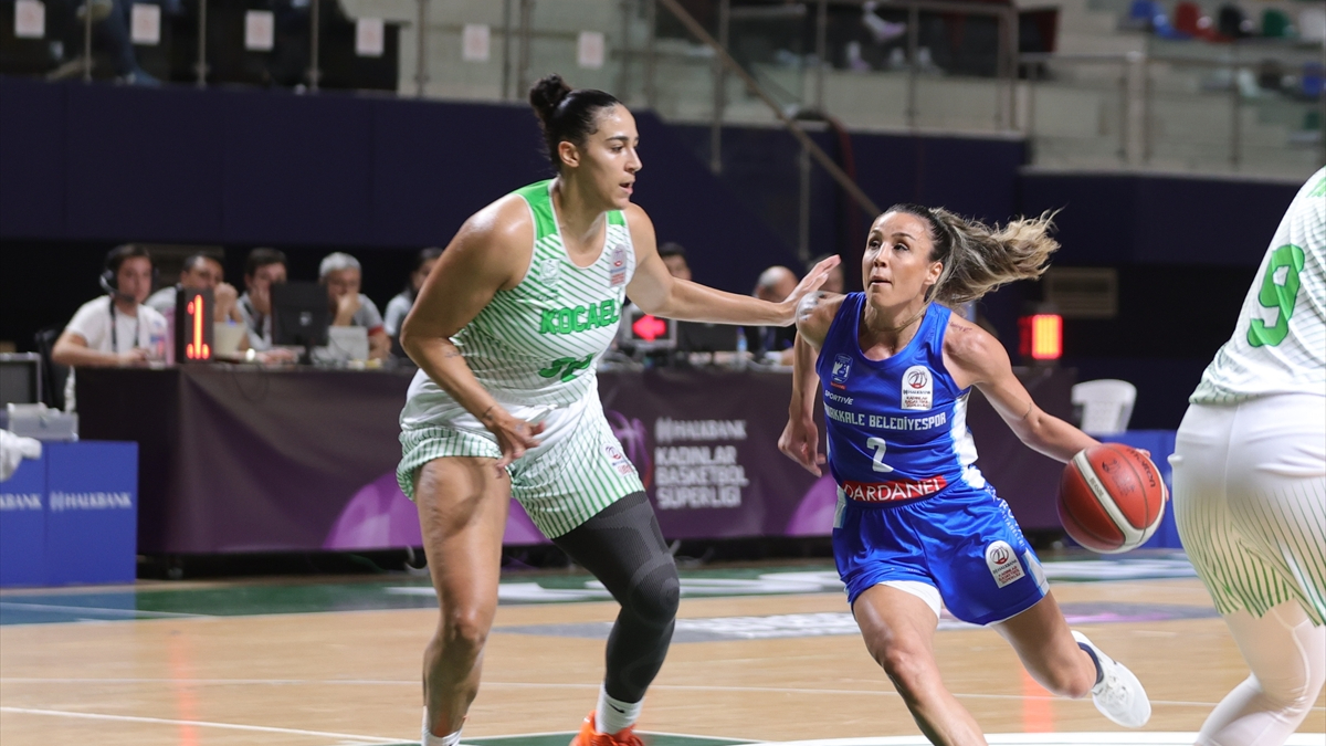 Kocaeli Kadın Basketbol, Çanakkale Belediyespor karşısında kazandı