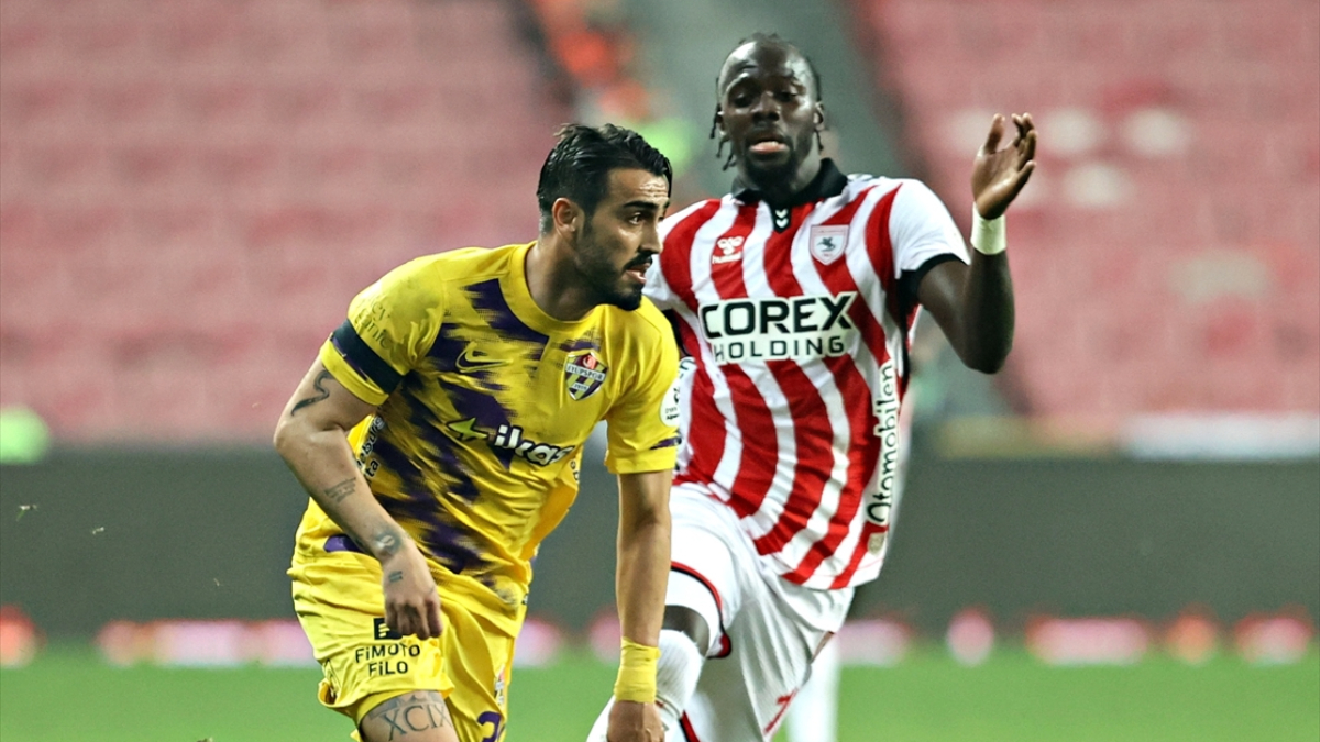 Samsunspor'a Eyüpspor karşısında tek gol yetti