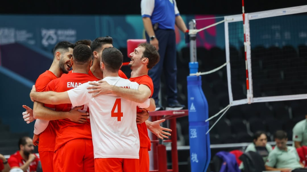 A Milli Erkek Voleybol Takımı, Bahreyn'e set vermedi