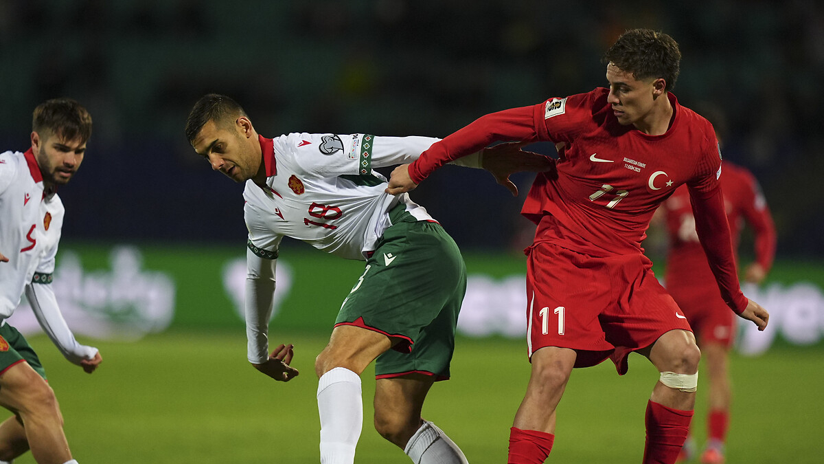 Türkiye - Bulgaristan maçının ilk 11'leri