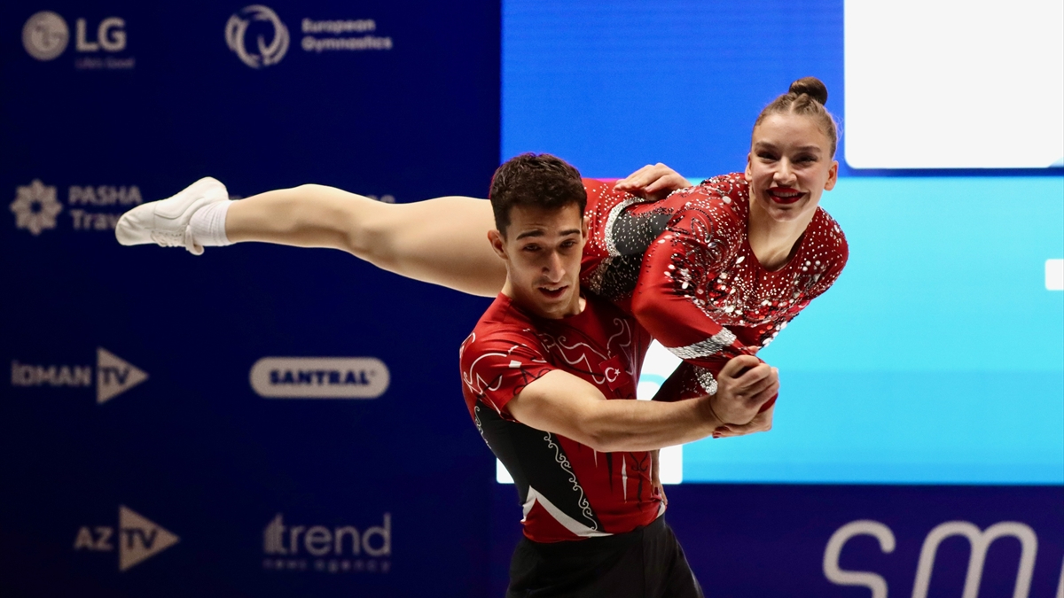 Milli aerobik cimnastikçiler, Avrupa Şampiyonası'nda finale çıktı