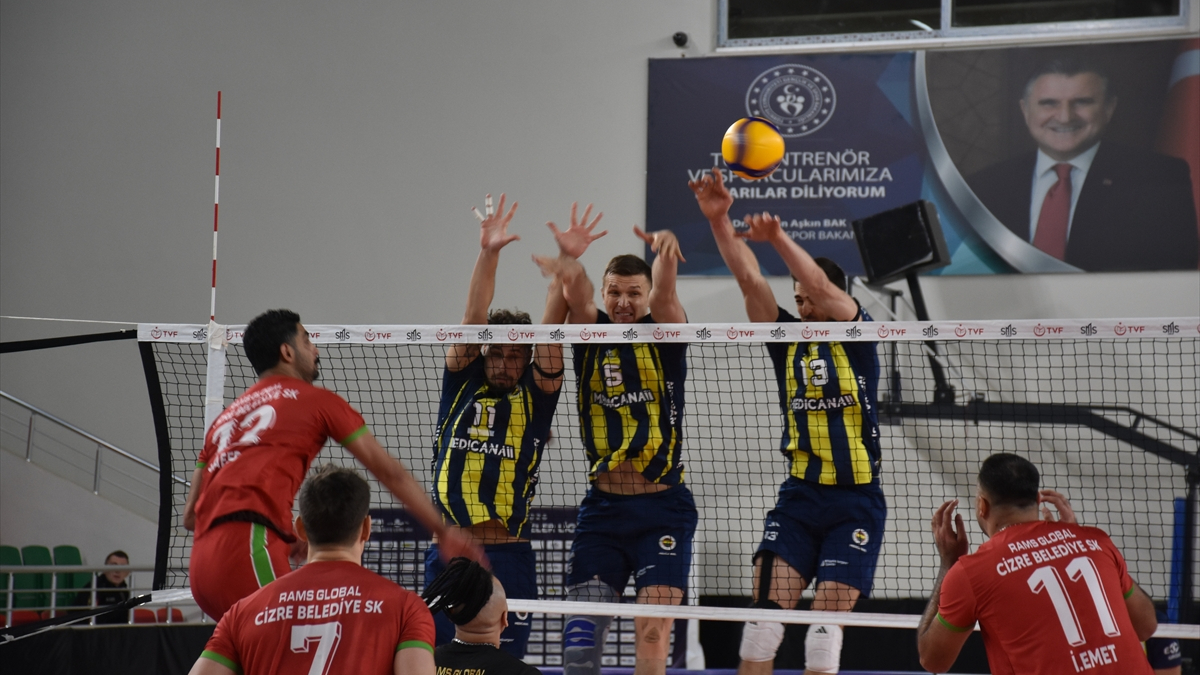 Fenerbahçe, Cizre Belediyespor'a set vermedi