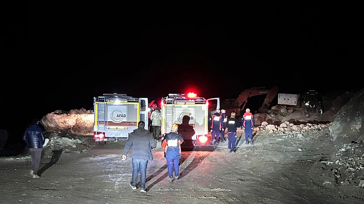 Sivas'ta maden ocağında göçük