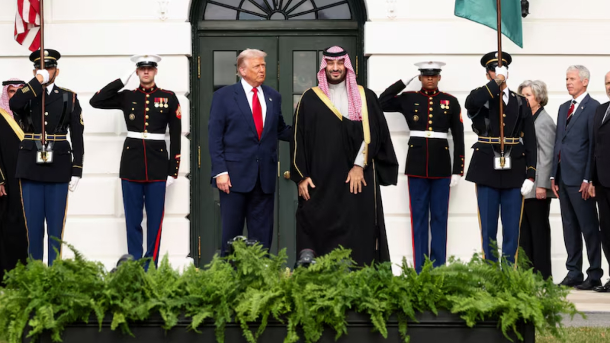 Donald Trump'tan Prens Selman'a görkemli karşılama