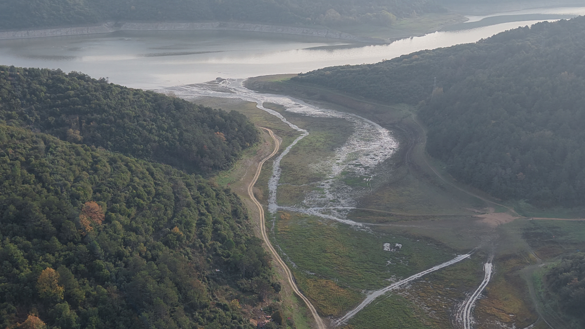 İstanbul'un barajlarındaki doluluk oranı yüzde 20'ye indi
