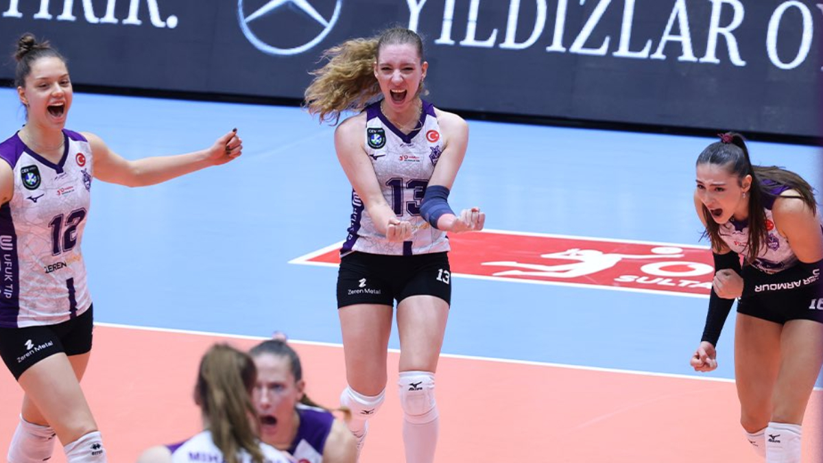 Zeren Spor, Göztepe'ye set vermedi