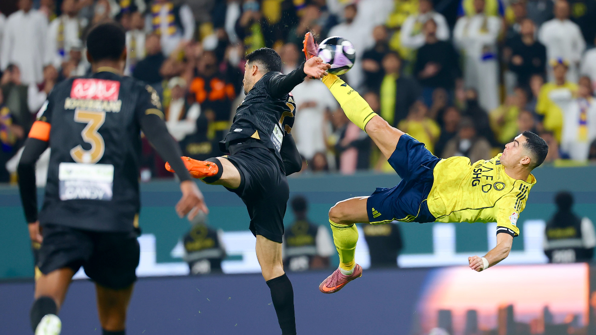 Cristiano Ronaldo'dan harika röveşata golü!