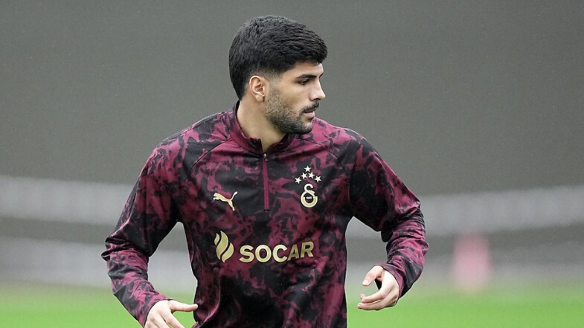 Galatasaray'da Eren Elmalı idmana çıktı