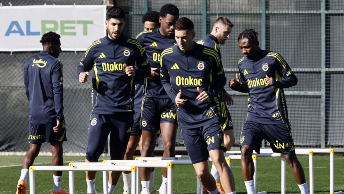 Fenerbahçe, Ferencvaros maçının hazırlıklarını sürdürdü