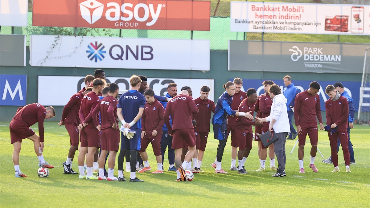 Trabzonspor, Konyaspor maçı hazırlıklarını sürdürdü