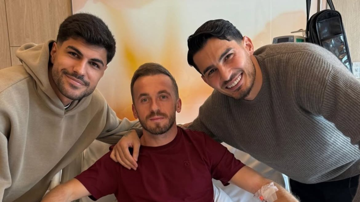 Uğurcan Çakır ve Eren Elmalı, Edin Visca'yı ziyaret etti