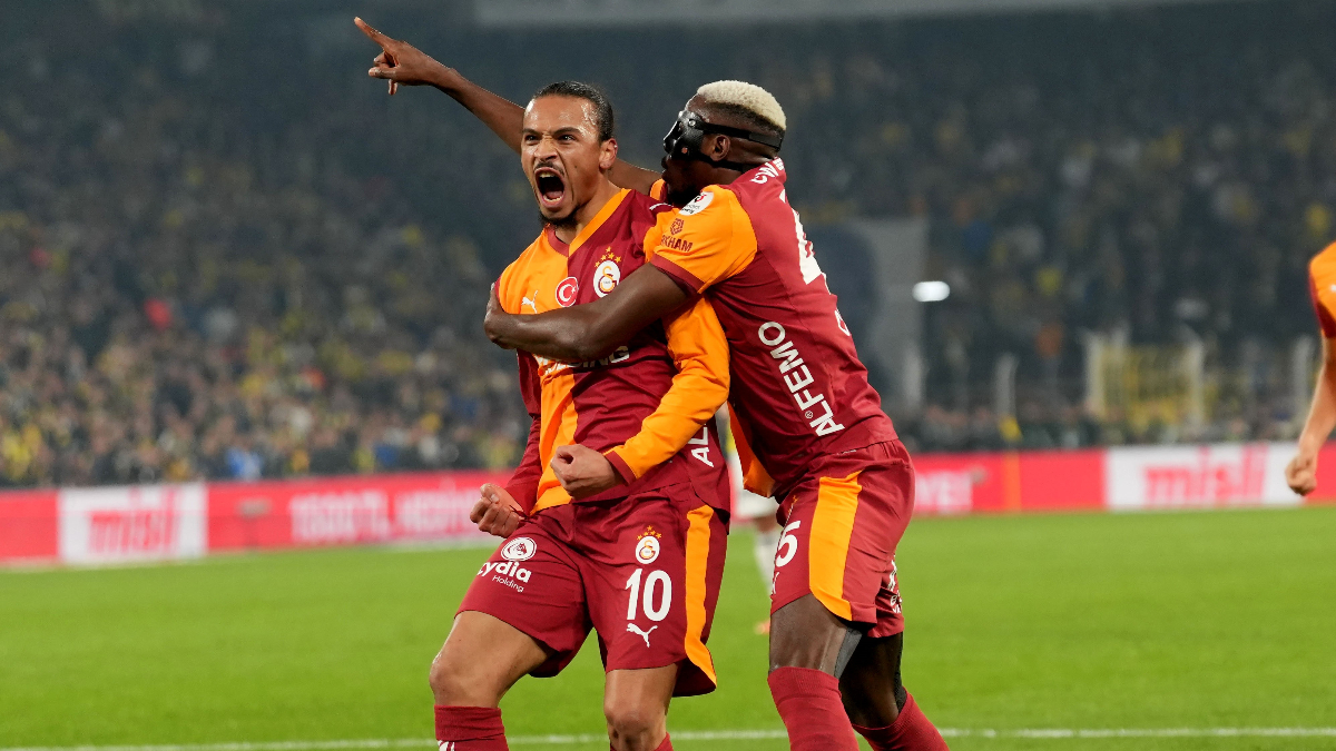 Leroy Sane ilk Fenerbahçe derbisinde golünü kaydetti