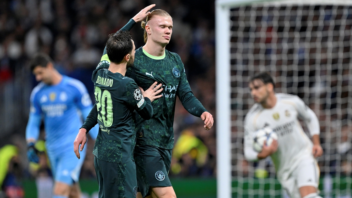 Şampiyonlar Ligi'nde sonuçlar: Real Madrid, Manchester City'ye kaybetti