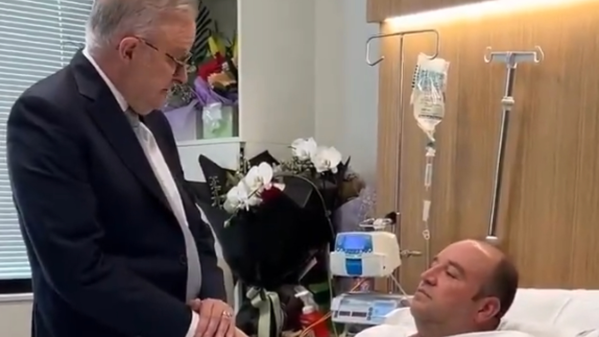 Avustralya Başbakanı Albanese, saldırganı etkisiz hale getiren Ahmed'i ziyaret etti